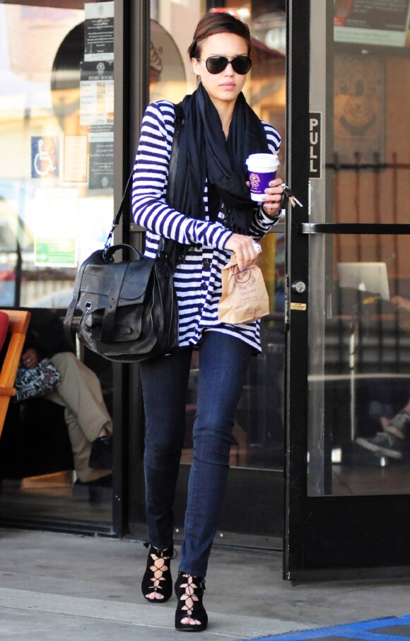 Jessica Alba à Los Angeles, le 26 mars 2010