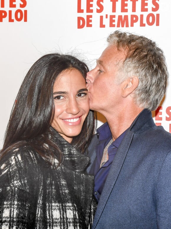 Franck Dubosc et sa femme Danièle - Avant-première du film "Les tÍtes de l'emploi" au complexe cinématographique parisien Gaumont-Opéra à Paris, France, le 14 novembre 2016. © Pierre Perusseau/Bestimage