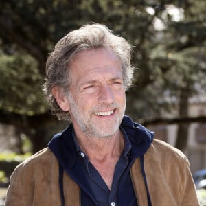 Stéphane Freiss - Photocall du film "Meurtre à Pont-Aven" lors de la 25ème Edition du Festival TV de Luchon. Le 3 février 2023 © Patrick Bernard / Bestimage