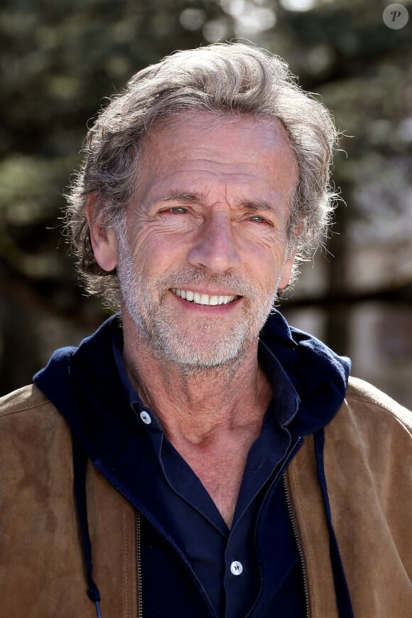 Stéphane Freiss - Photocall du film "Meurtre à Pont-Aven" lors de la 25ème Edition du Festival TV de Luchon. Le 3 février 2023 © Patrick Bernard / Bestimage