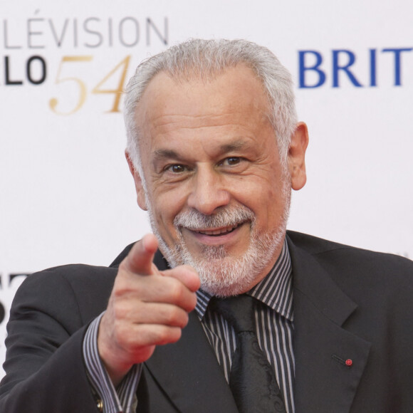 Francis Perrin posant lors de la cérémonie d'ouverture du 54e Festival de télévision de Monte-Carlo à Monte-Carlo, Monaco, le 7 juin 2014. Photo par Marco Piovanotto/ABACAPRESS.COM