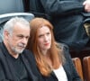 Francis Perrin se souvient de la phrase qui avait marqué sa femme Gersende, "Vous êtes une mauvaise mère"...
Francis Perrin et son épouse dans les gradins des Internationaux de France de tennis à Roland-Garros à Paris, France, le 30 mai 2013. Photo par ABACAPRESS.COM