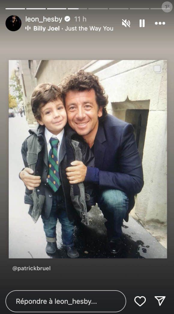 Patrick Bruel et Amanda Sthers réunis pour l'anniversaire de leur fils Léon à Los Angeles.