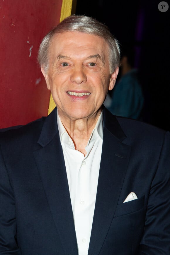 Exclusif - Salvatore Adamo - Backstage de l'enregistrement de l'émission "Chantons Aznavour" aux Folies Bergère à Paris, diffusée le 10 décembre à 21h05 sur France 3 © Pierre Perusseau / Bestimage 