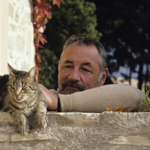 Philippe Noiret était tombé amoureux d'une maison située à Turcy.
Archives - En France, Philippe Noiret dans son domaine de Turcy.