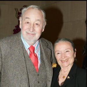 Philippe Noiret et sa femme Monique