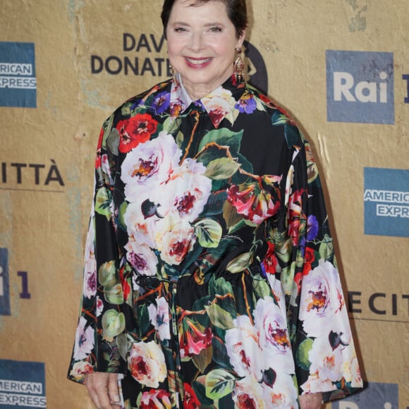 Isabella Rossellini aux David di Donatello 2024 awards à Rome