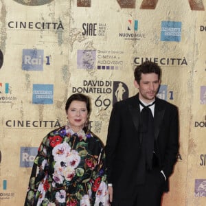 Isabella Rossellini et Josh O'Connor aux David di Donatello 2024