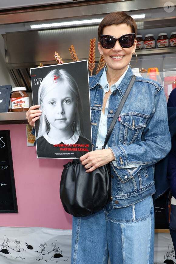 Cristina Cordula au Festival Gypsikids au Wonderland de Clichy, en faveur de l'association "Innocence en danger", à Clichy, France, le 5 juin 2024. © Coadic Guirec/Bestimage