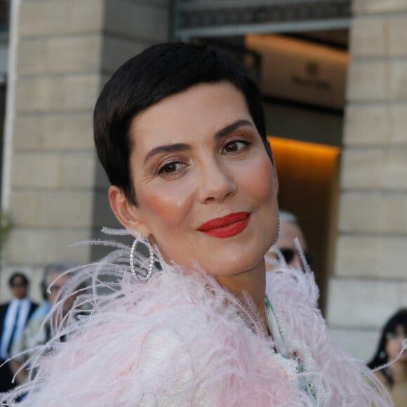 Cristina Cordula - Arrivées au défilé de mode Haute-Couture automne-hiver 2022-2023 "Giambattista Valli" à Paris, France, le 4 juillet 2022. © Veeren / Christophe Clovis / Bestimage 