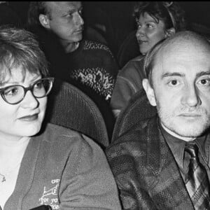 Archives - Michel Blanc et Josiane Balasko à la première du film "Angel Heart" à Paris en 1987