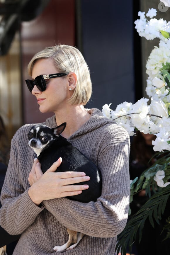 La princesse Charlene de Monaco - La princesse Charlene de Monaco a participé au chapiteau de Fontvieille, à Monaco, le 5 octobre 2024