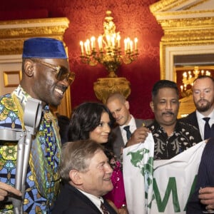 Le roi Charles III d'angeleterre lors de la réception pour célébrer la diaspora du Commonwealth ©Alpha Press