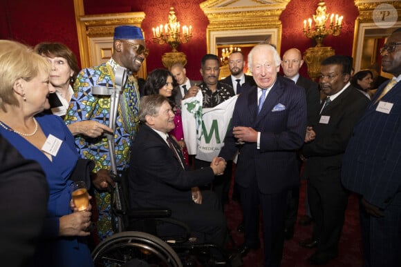 Le roi Charles III d'angeleterre lors de la réception pour célébrer la diaspora du Commonwealth ©Alpha Press