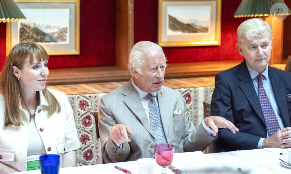 Le roi Charles III d'Angleterre King Charles III à l'Unité écossaise de réduction de la violence à Cumnock le 20 septembre 2024 - Photo Must Be Credited ©Alpha Press