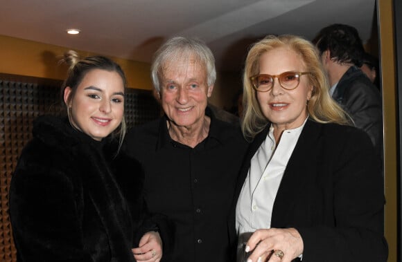 Exclusif - Dave, Sylvie Vartan avec sa fille Darina Scotti-Vartan - People au concert de Dave à Bobino à Paris le 18 novembre 2019. © Coadic Guirec/Bestimage