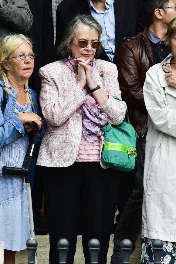 Dominique Lavanant - Obsèques de Jean-Pierre Mocky en l'église Saint-Sulpice à Paris. Le 12 août 2019 © JB Autissier / Panoramic / Bestimage 