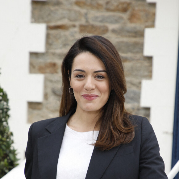 Sofia Essaidi lors du 33e festival du Film Britannique à Dinard le 30 Septembre 2022 © Denis Guignebourg / Bestimage.