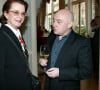 Archives - Dominique Lavanant et Michel Blanc - La Fête "Le Vin et le temps" au restaurant du Ritz à Paris le 03/01/2004 © Jean-Claude Woestelandt / Bestimage