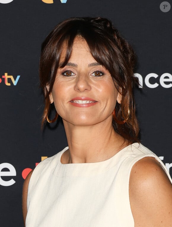 Elle a évoqué un rayon de soleil qui lui a fait beaucoup de bien
Faustine Bollaert au photocall pour la conférence de presse de rentrée de France TV à la Grande Halle de la Villette à Paris, France, le 11 juillet 2023. © Coadic Guirec/Bestimage 