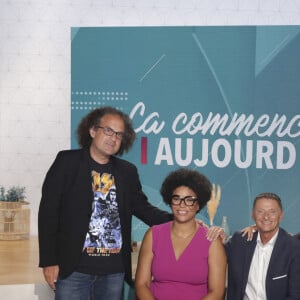 Exclusif - Laurent Karila, Amina Yamgnane, Marc Geiger, Faustine Bollaert - - La nouvelle saison de l'émission "ça commence aujourd'hui" sur France 2. Paris le 1er septembre 2023. © Jack Tribeca / Bestimage