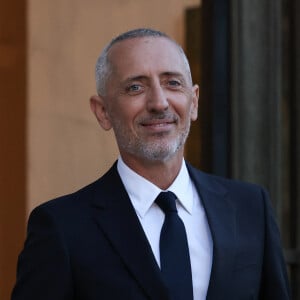 L'humoriste et acteur, Gad Elmaleh arrive au palais de l'Élysée pour un dîner offert aux chefs d'état et de gouvernement par le président de la république dans le cadre du XIXe Sommet de la Francophonie à Paris. © Stéphane Lemouton / Bestimage