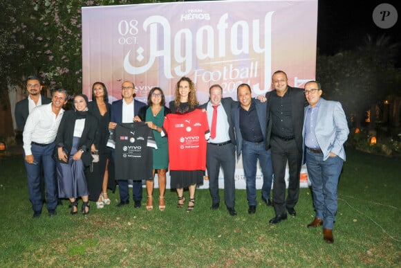 Illustration, diner de gala pour le lancement de la team des Heros contre la team Morroco à l'hotel the Source Marrakech organisé par Fouad Ben Kouider, Homme d affaires président de Ben Kouider Group et sa compagne Nawel Debbouze. Marrakech, Maroc, le 7 octobre 2024. © Philippe Doignon/Bestimage