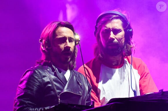 Bob Sinclar B2B Pedro Winter se produit lors du Festival Fnac Live à l'Hôtel de Ville de Paris, France, le 1er juillet 2022. Photo par Lionel Urman/ABACAPRESS.COM