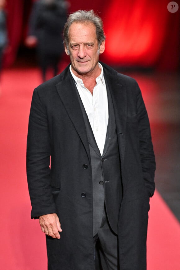 Vincent Lindon lors de la cérémonie d'ouverture du 16e Festival du film Lumière à Lyon, France, le 12 octobre 2024. Photo par Julien Reynaud/APS-Medias/ABACAPRESS.COM