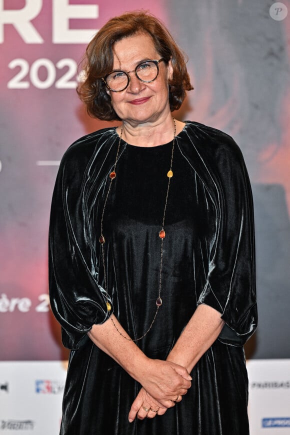 Anne Le Ny lors de la cérémonie d'ouverture du 16e Festival Lumière à Lyon, France, le 12 octobre 2024. Photo par Julien Reynaud/APS-Medias/ABACAPRESS.COM