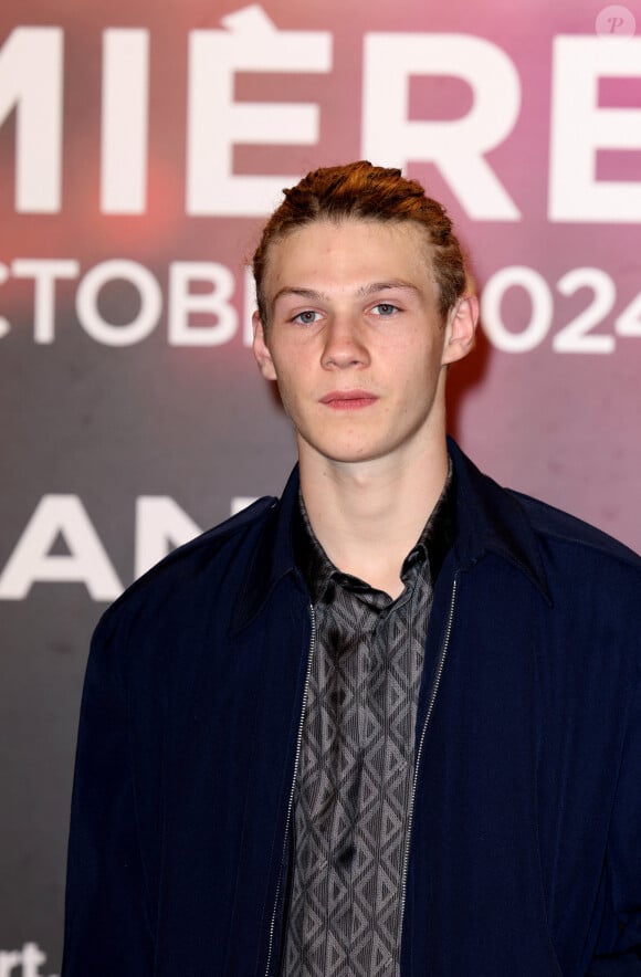 Samuel Kircher au photocall de la cérémonie d'ouverture de la 15ème édition du festival Lumière à la Halle Tony Garnier de Lyon le 12 octobre 2024. © Dominique Jacovides / Bestimage