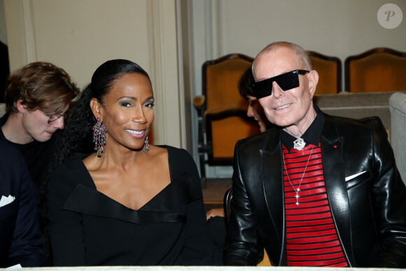 Christine Kelly et Jean-Claude Jitrois à la soirée de gala Enfance Majuscule à Salle Gaveau à Paris le 7 octobre 2024. Enfance Majuscule milite activement pour une libération de la parole des victimes, et pour une réelle prise en compte par les pouvoirs publics des violences et des maltraitances quotidiennes subies par les enfants. © Bertrand Rindoff / Bestimage 