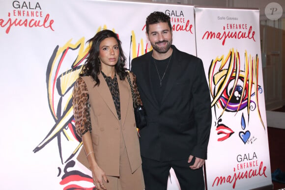 Cyril Benzaquen et sa femme Amel à la soirée de gala Enfance Majuscule à Salle Gaveau à Paris le 7 octobre 2024. Enfance Majuscule milite activement pour une libération de la parole des victimes, et pour une réelle prise en compte par les pouvoirs publics des violences et des maltraitances quotidiennes subies par les enfants. © Bertrand Rindoff / Bestimage 