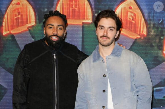 Les treize participant.e.s offrent un panel de profils variés et tous vont vous séduire.
Fari y Lopes a.k.a. Fary et Panayotis Pascot - Avant-première de la série "Loups Garous" au Grand Rex à Paris. Le 2 octobre 2024 © Coadic Guirec / Bestimage