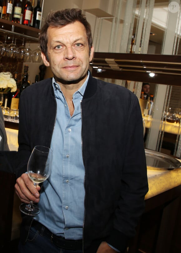 Exclusif - Laurent Mariotte lors du déjeuner de la remise de plaque du prix du jury du Championnat du Monde de Cassoulet 2018 au chef Constant dans son restaurant "Le violon d'Ingres" à Paris, France, le 27 Fevrier 2019. © Denis Guignebourg/Bestimage