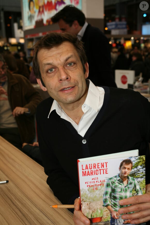 Laurent Mariotte - salon du livre à Paris le 22 mars 2015