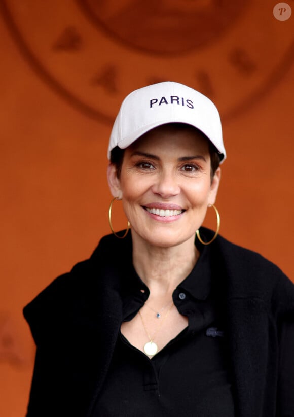 Cristina Cordula - Célébrités au village des Internationaux de France de tennis de Roland Garros 2024 à Paris le 6 juin 2024. © Jacovides / Moreau / Bestimage 