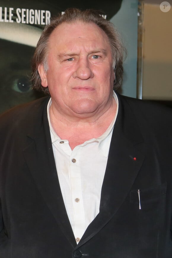 Gérard Depardieu - Avant-première du film "Le divan de Staline" à l'UGC Ciné Cité les Halles à Paris, le 10 janvier 2017 . © CVS/Bestimage