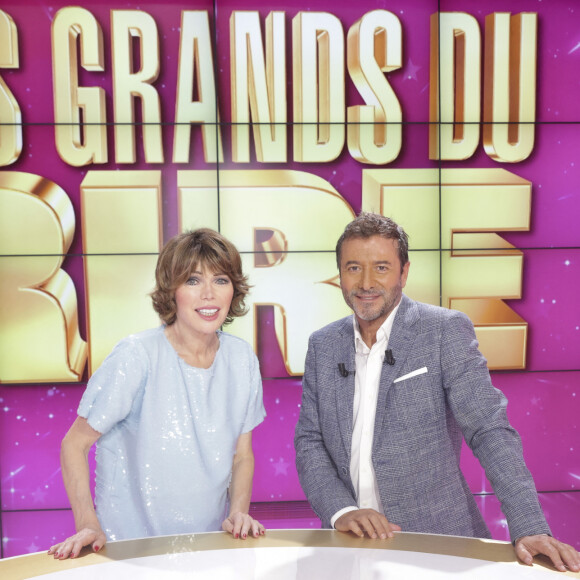 Exclusif - Karen Cheryl, Bernard Montiel - Enregistrement de l'émission "Les grands du rire", présentée par K.Chéryl et B.Montiel, diffusée le 19 octobre sur C8 © Jack Tribeca / Bestimage 