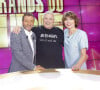 Bernard Montiel et Karen Cheryl sont de retour avec un inédit des "Grands du rire", sur C8
Exclusif - Bernard Montiel, Jean-Marie Bigard, Karen Cheryl - Enregistrement de l'émission "Les grands du rire", présentée par K.Chéryl et B.Montiel, diffusée sur C8 © Jack Tribeca / Bestimage 