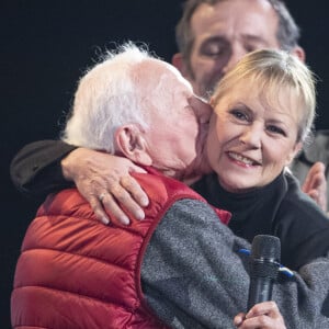 Exclusif -Dorothée et Michel Klein - Surprises - Enregistrement de l'émission "La Chanson secrète 10" diffusée sur TF1 le 22 janvier 2022 © Jacovides-Moreau / Bestimage