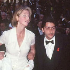 Yvan Attal, Sandrine Kiberlain et Eric Brochant - 47e Festival international du film à Cannes, 1994.