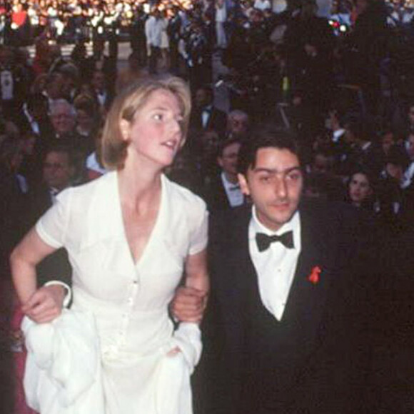 Yvan Attal, Sandrine Kiberlain et Eric Brochant - 47e Festival international du film à Cannes, 1994.