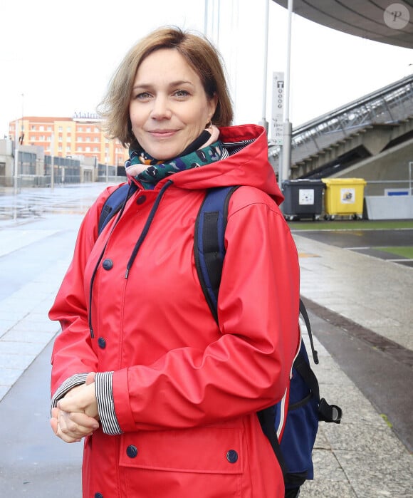 Nathalie Péchalat - à l'opération Journée d'évasion de l'association Premiers de cordée au Stade de France à Paris le 12 avril 2023. © Jonathan Rebboah / Panoramic / Bestimage