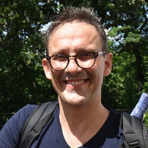 Exclusif - Julien Courbet au bar Magnum lors des Internationaux de France de Tennis de Roland Garros à Paris, le 7 juin 2018. © Veeren/Bestimage 