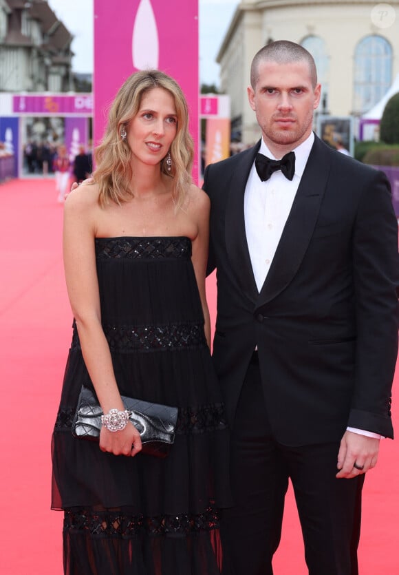 Joy Desseigne Barriere et son frère Alexandre Desseigne Barriere - Arrivées à la soirée d'ouverture de la 50ème édition du Festival du Cinema Américain de Deauville, France, le 6 septembre 2024. © Denis Guignebourg/BestImage