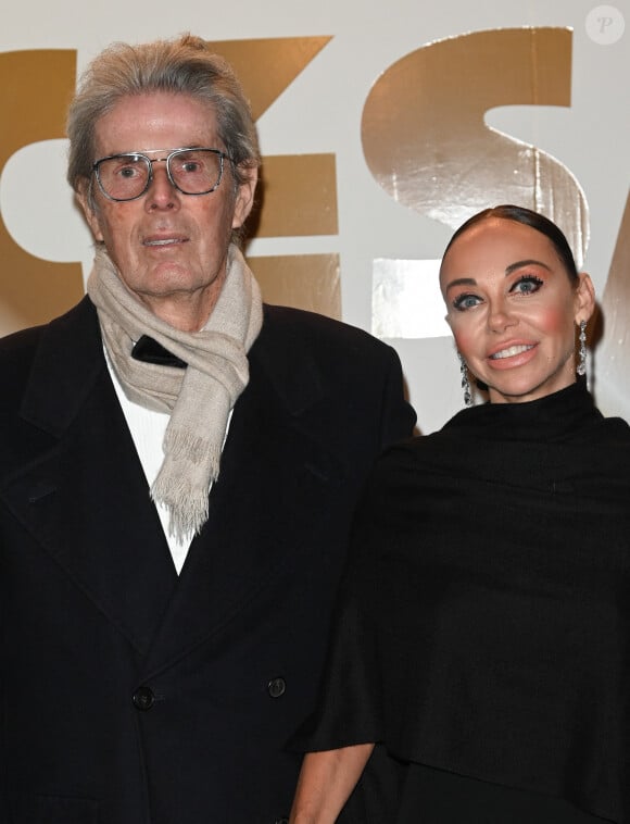 Dominique Desseigne et Alexandra Cardinale - Photocall au Fouquet's après la 48ème cérémonie des César à Paris © Coadic Guirec / Bestimage