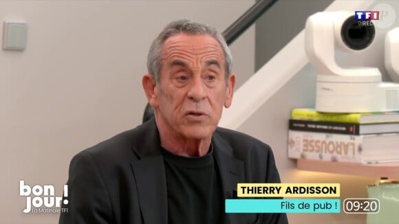 Thierry Ardisson a persisté et signé sur ses déclarations contre Cyril Hanouna
Thierry Ardisson sur le plateau de "Bonjour !"