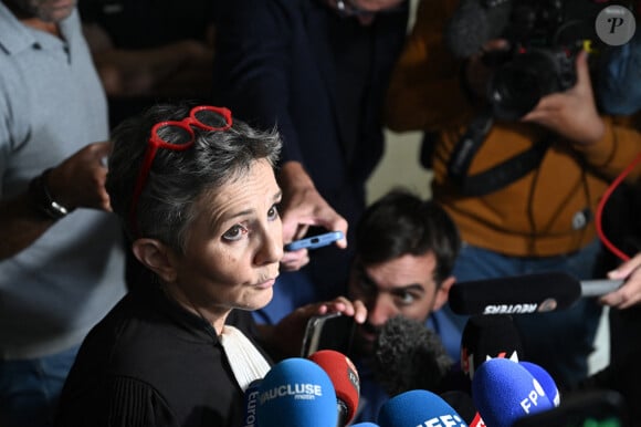 Béatrice Zavarro, l'avocate de Dominique Pelicot - Procès des viols de Mazan au palais de justice d'Avignon le 17 septembre 2024. © William Cannarella/Panoramic/Bestimage 