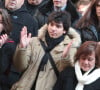 Et de son petit-fils Renato
Sa fille Giulia Salvatori, son petit-fils Renato et sa petite fille Lola Vogel - Obsèques d'Annie Girardot en l'église Saint Roch à Paris